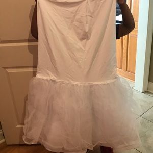 Wedding dress slip